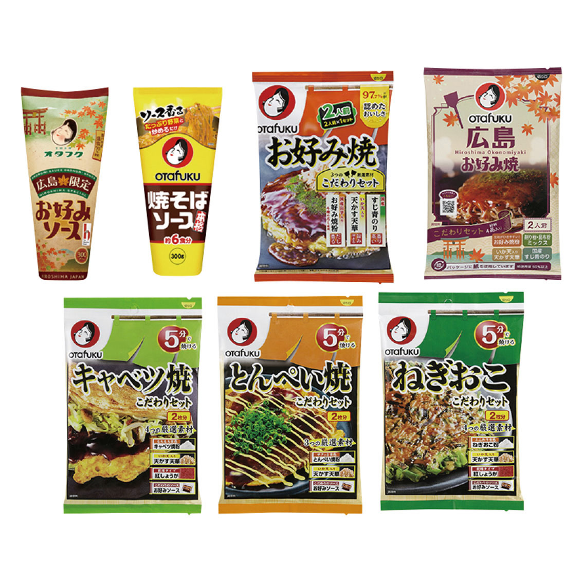 [調味料ギフト] オタフクソース なかよし鉄板焼セット