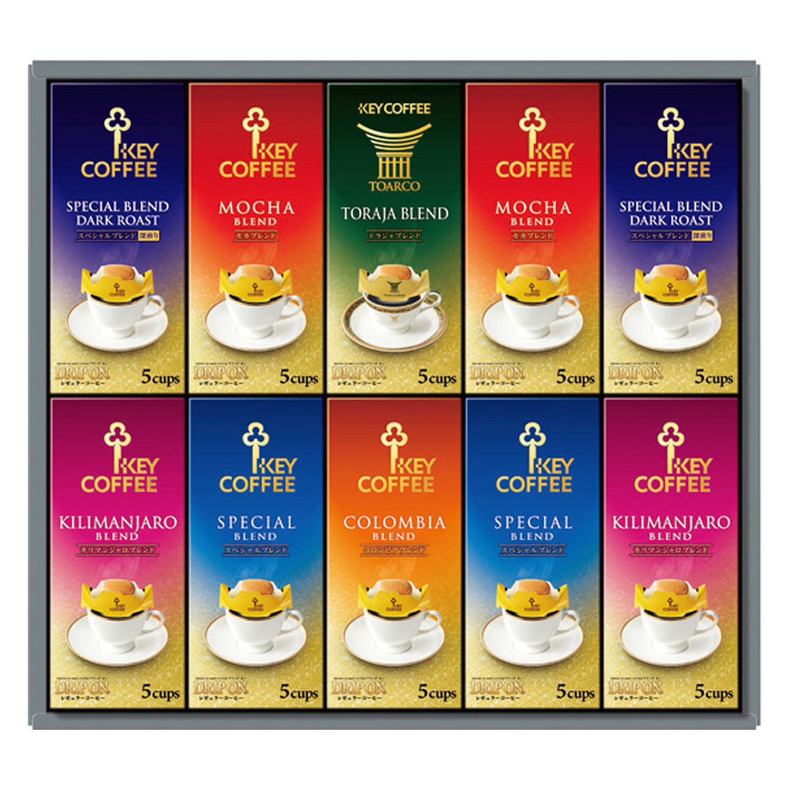 [コーヒーギフト] キーコーヒードリップオンギフト