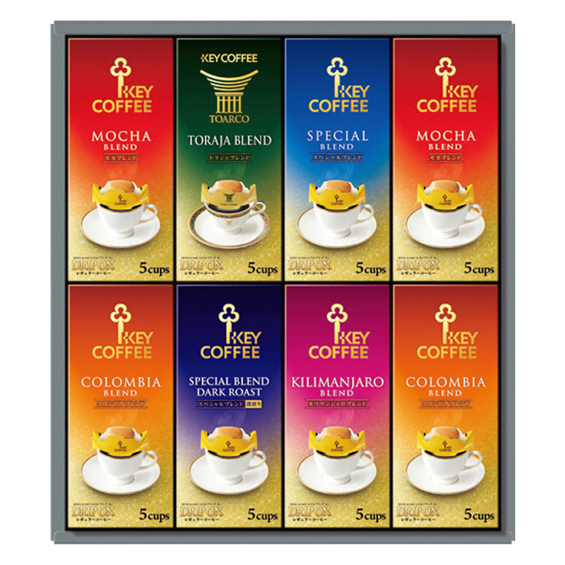 [コーヒーギフト] キーコーヒードリップオンギフト