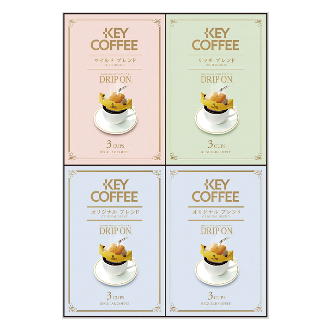 キーコーヒー ドリップオンギフト
