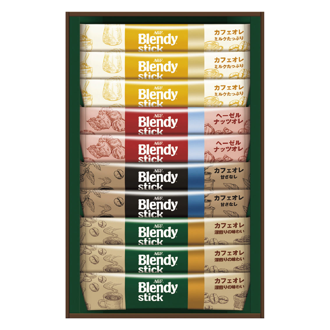 「ブレンディ」スティックカフェオレ  コレクション