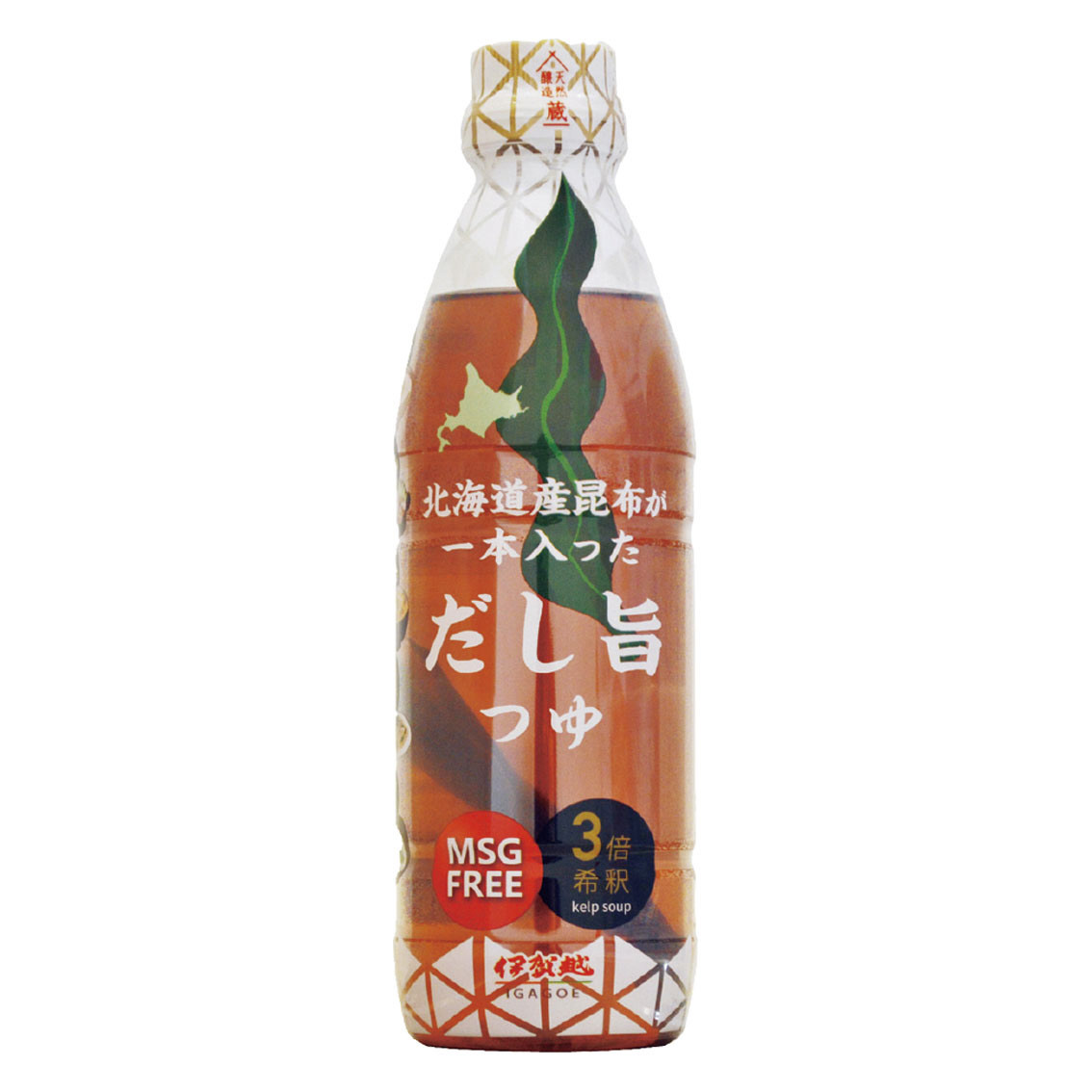 伊賀越 昆布一本 だし旨つゆ 480ML