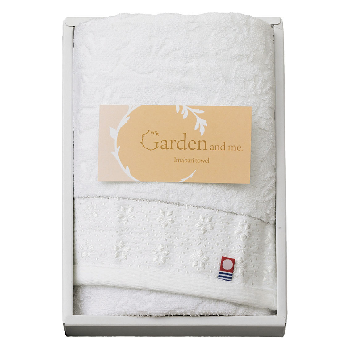 今治  Garden&me フェイスタオル1P