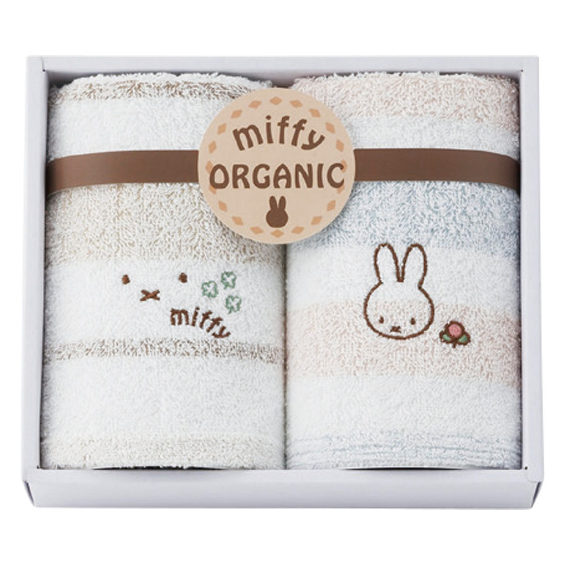 オーガニックミッフィーウォッシュタオル2P