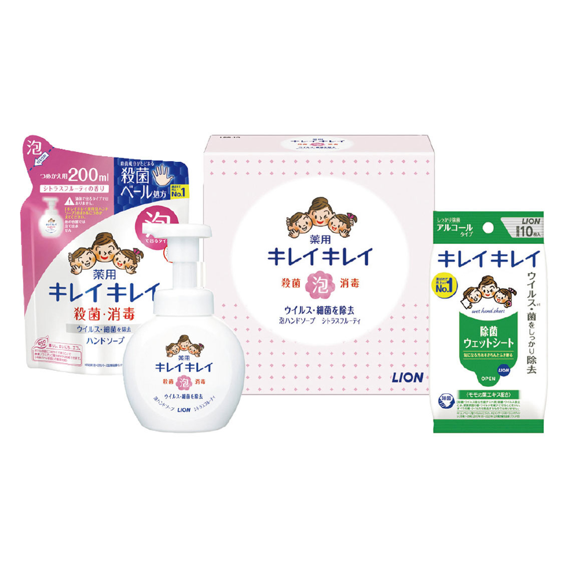 ライオン  キレイキレイ泡ハンドソープセット