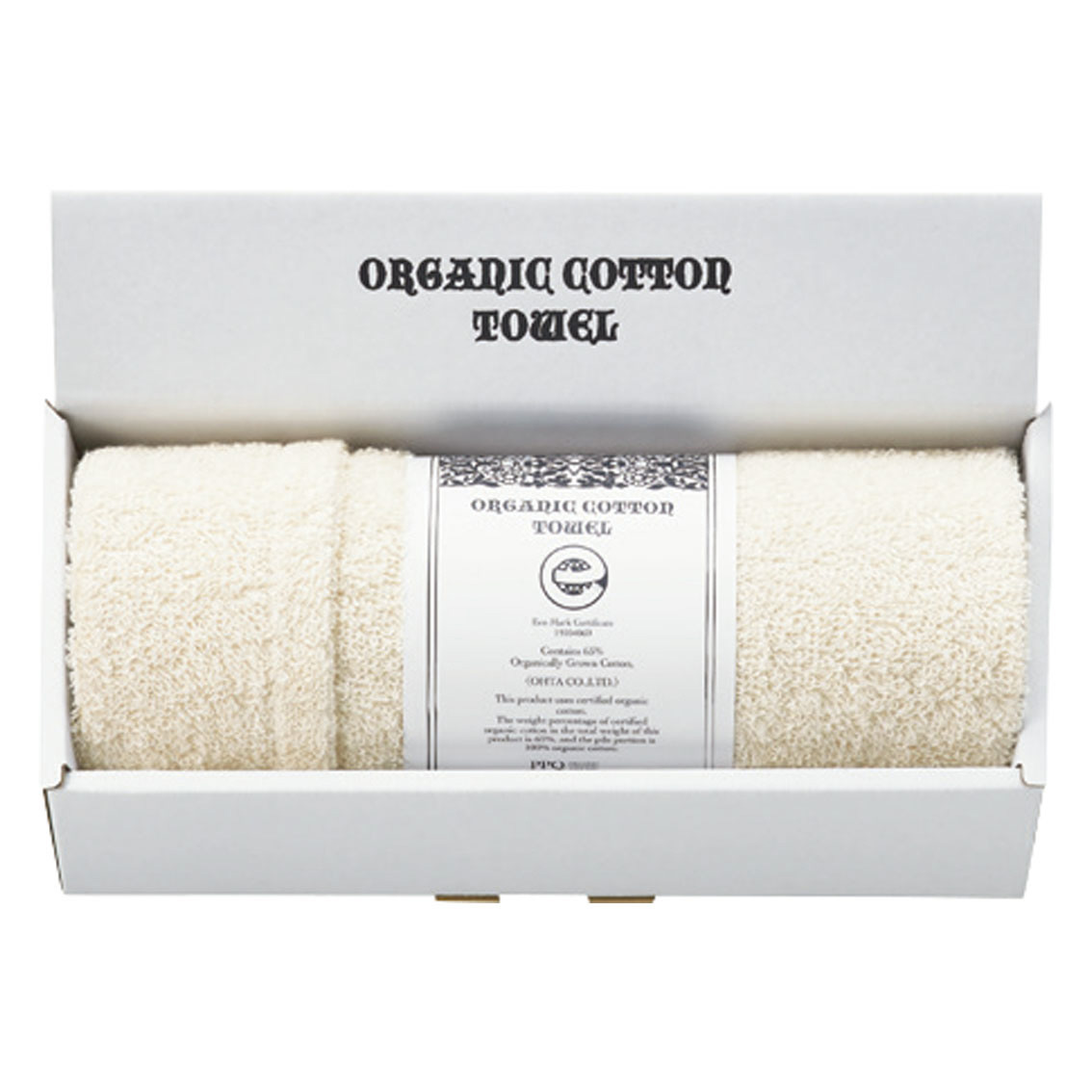 オーガニックコットン フェイスタオル1P