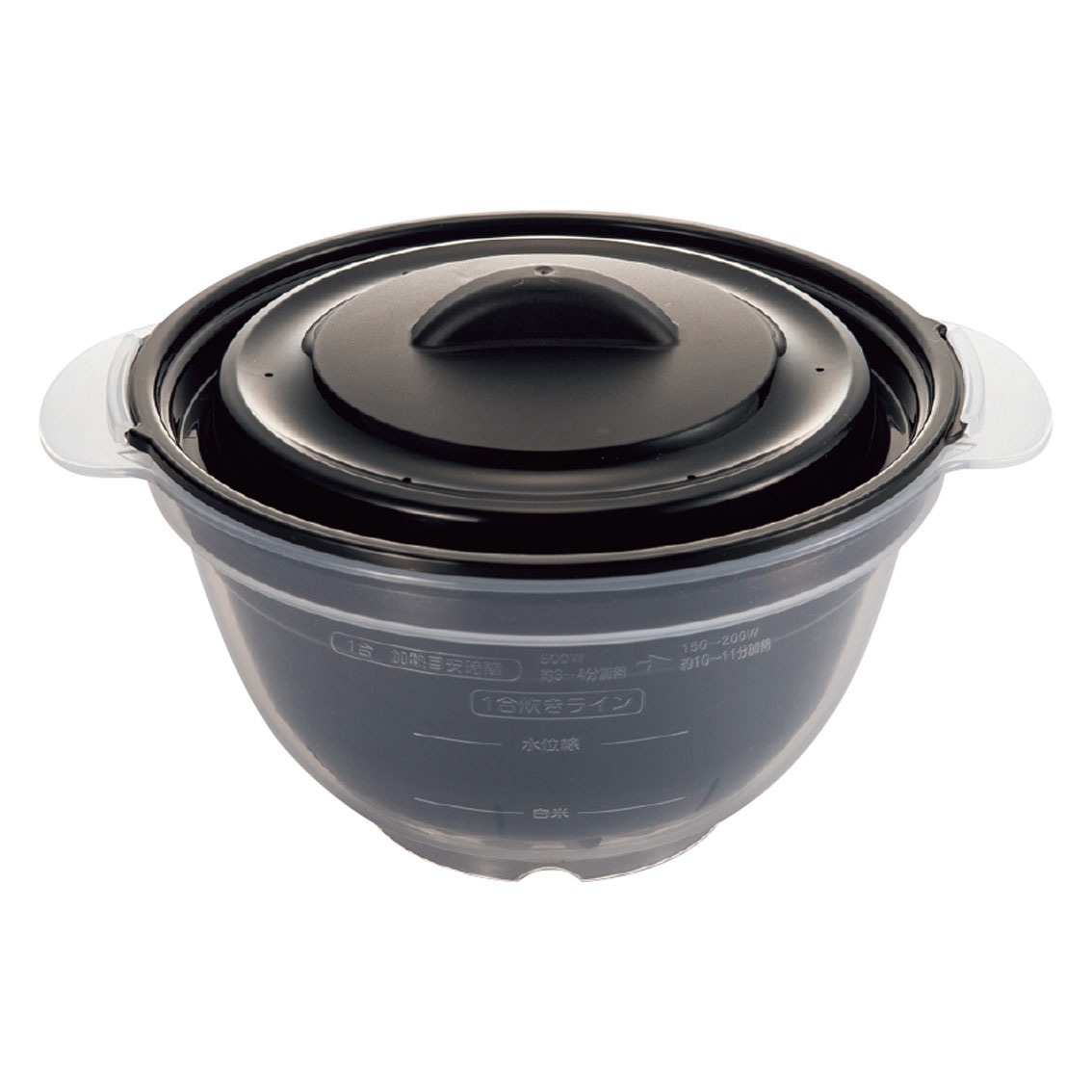 簡単!レンジで一合炊き