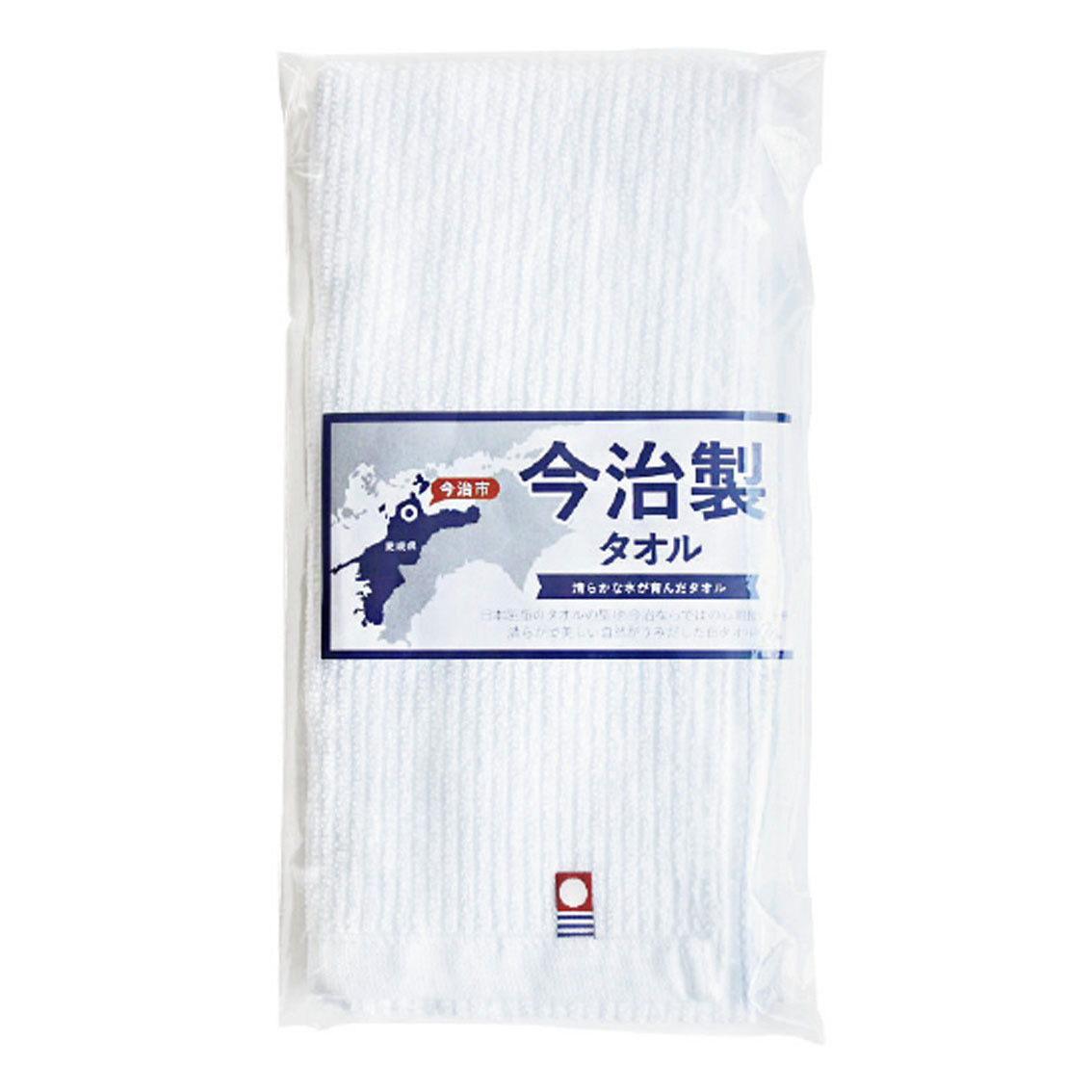 今治 あぜ織りフェイスタオル1P