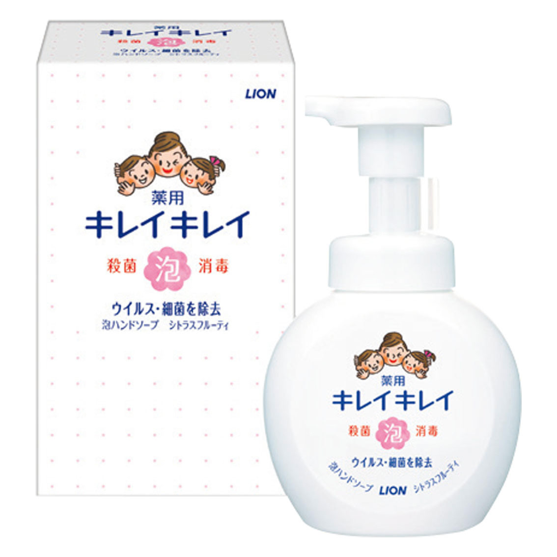 ライオン キレイキレイ 薬用 泡ハンドソープ 箱入