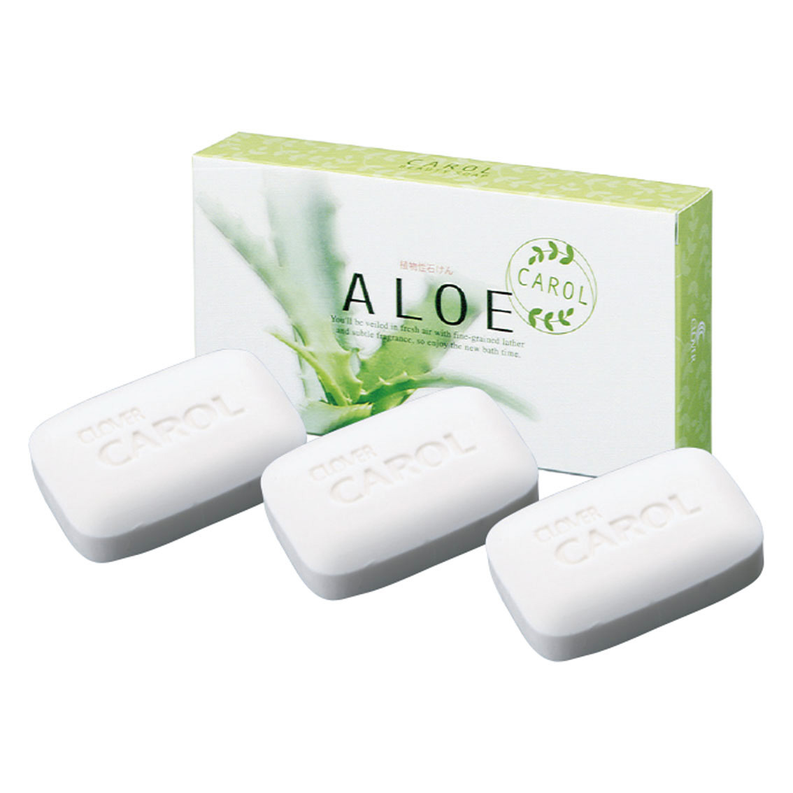 [石鹸ギフト] キャロルアロエソープ 3ヶ入
