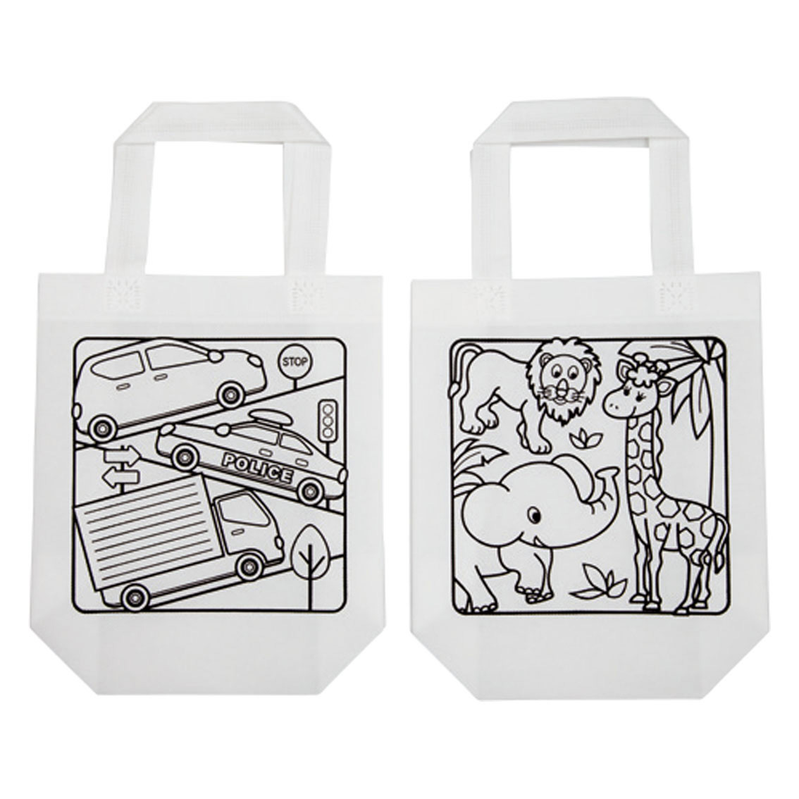 ぬりえこバッグA