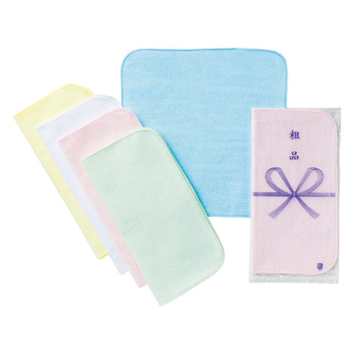 [名入れタオル]高密度シャーリングカラーミニタオル