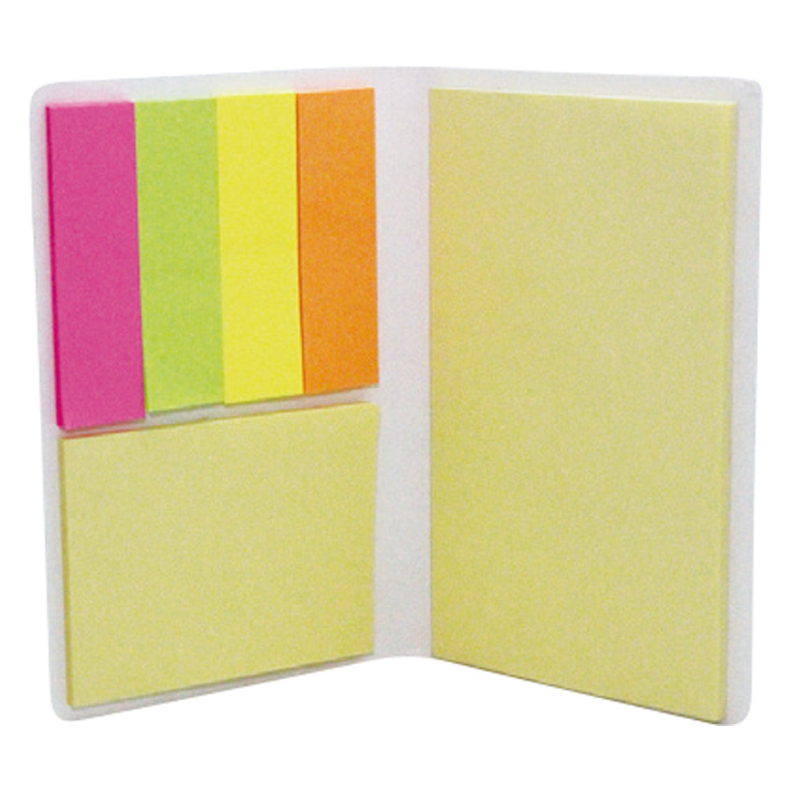 NEWブック型付箋メモ（白）