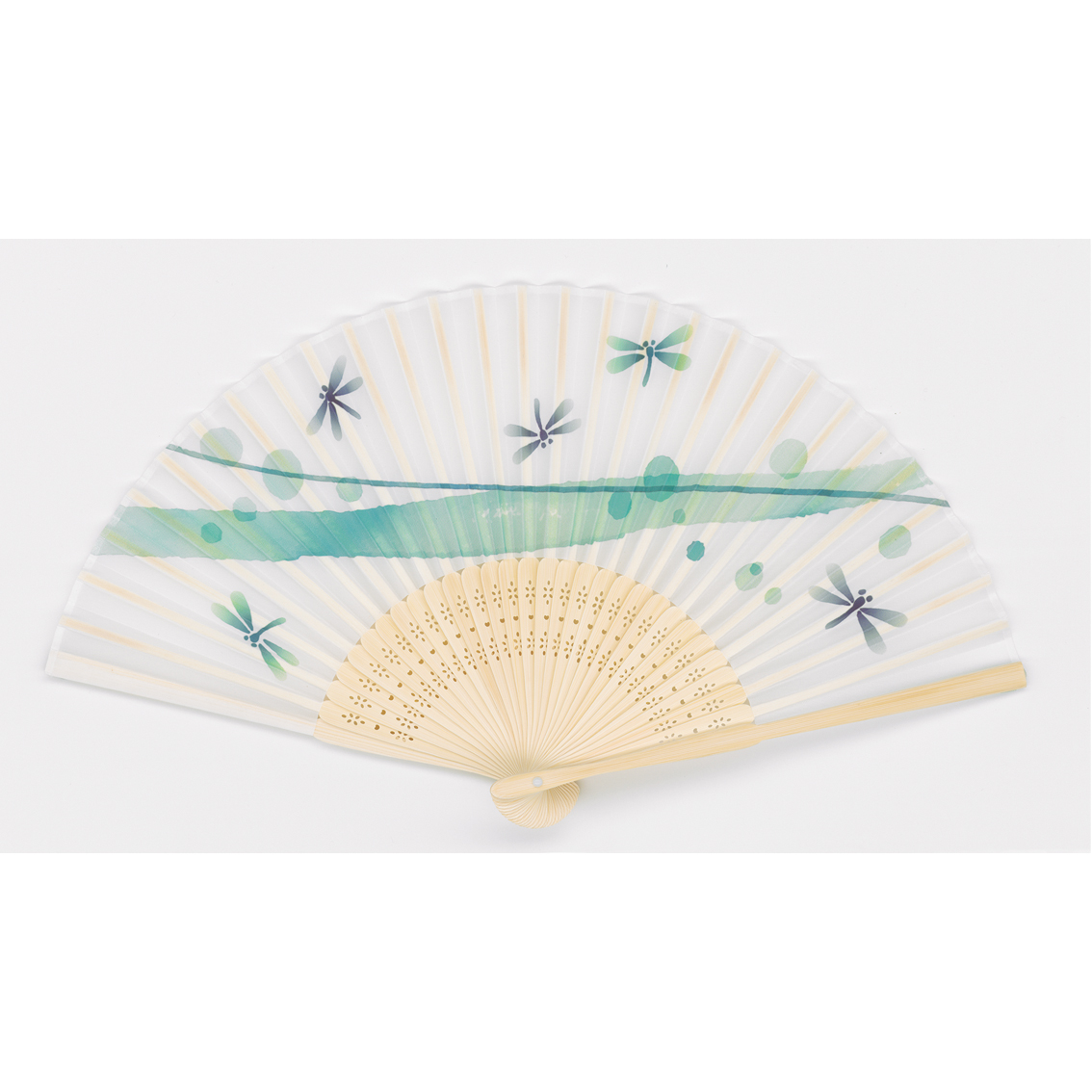 涼風布貼扇子