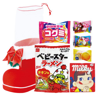 お菓子サンタブーツ（L）