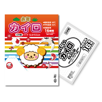 [干支/縁起] 干支カイロレギュラー1個入（OPP台紙入）