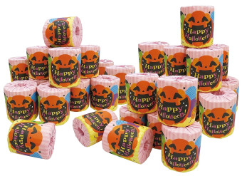 サイコロ出た目の数だけプレゼントハロウィントイレットペーパー（約30人用）