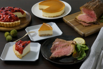 [食品ギフト] ケーキとローストビーフのご褒美セット