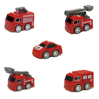[玩具] 出動！プルバック消防車