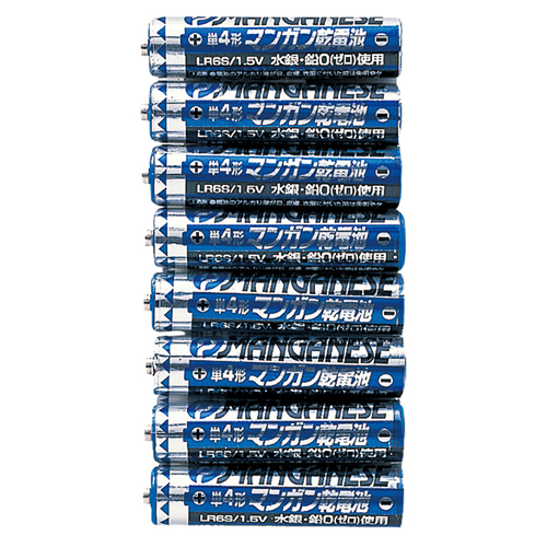 マンガン乾電池（単4）8P