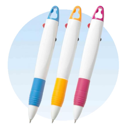 ハング2色ボールペン