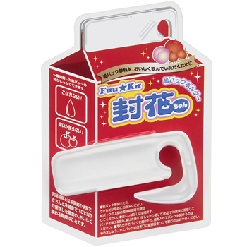 [粗品（キッチン）] 紙パックホルダー 封花ちゃん