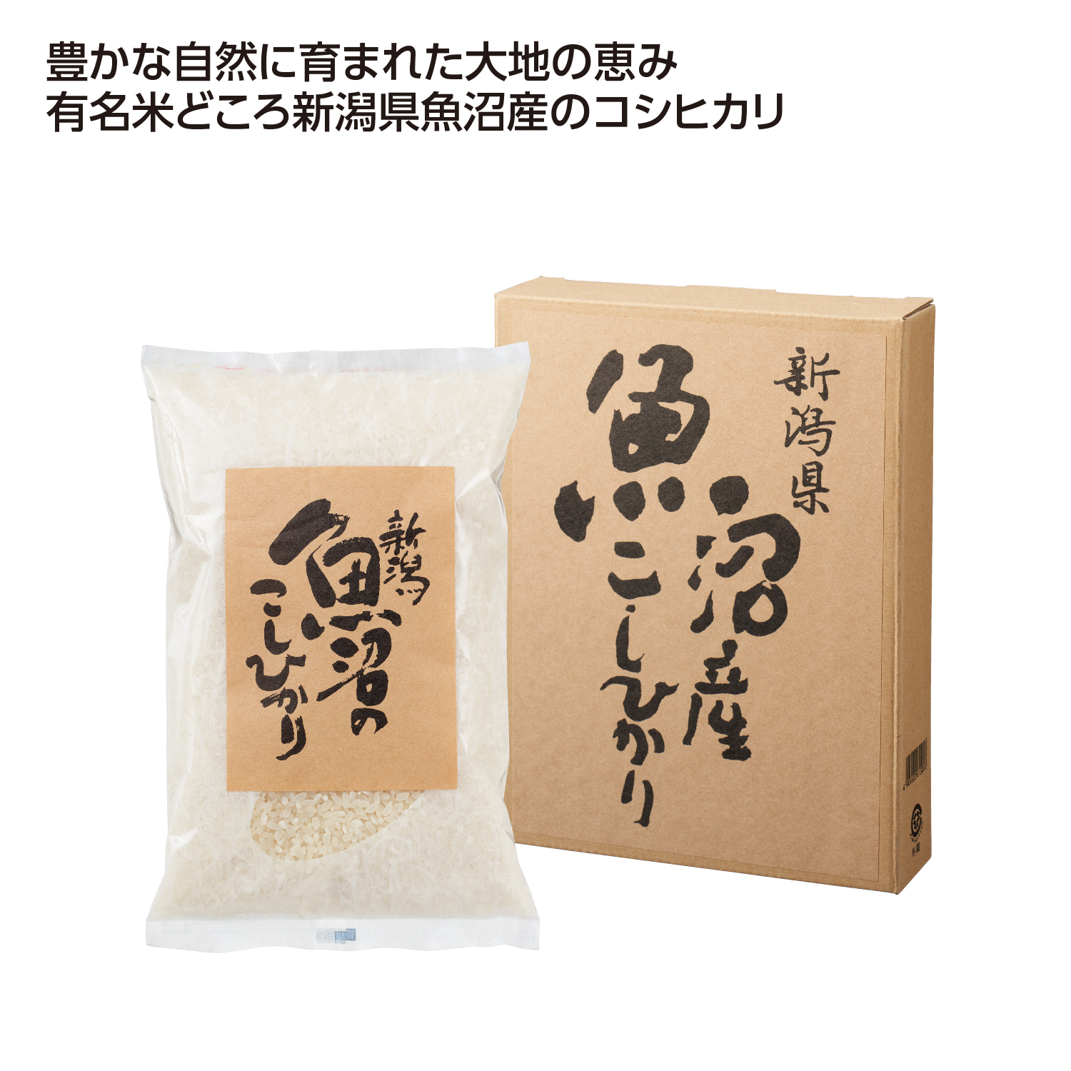[食品（お米ギフト）] 新潟魚沼産こしひかり700g