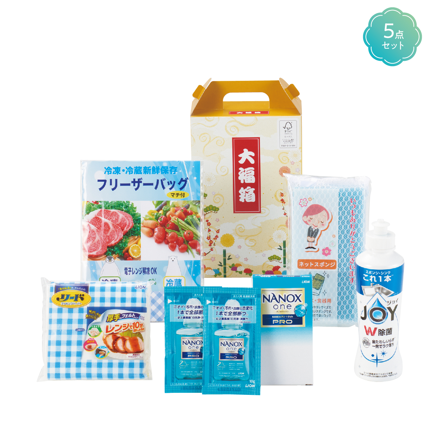 [粗品（キッチン）] バラエティギフトセット 大福箱