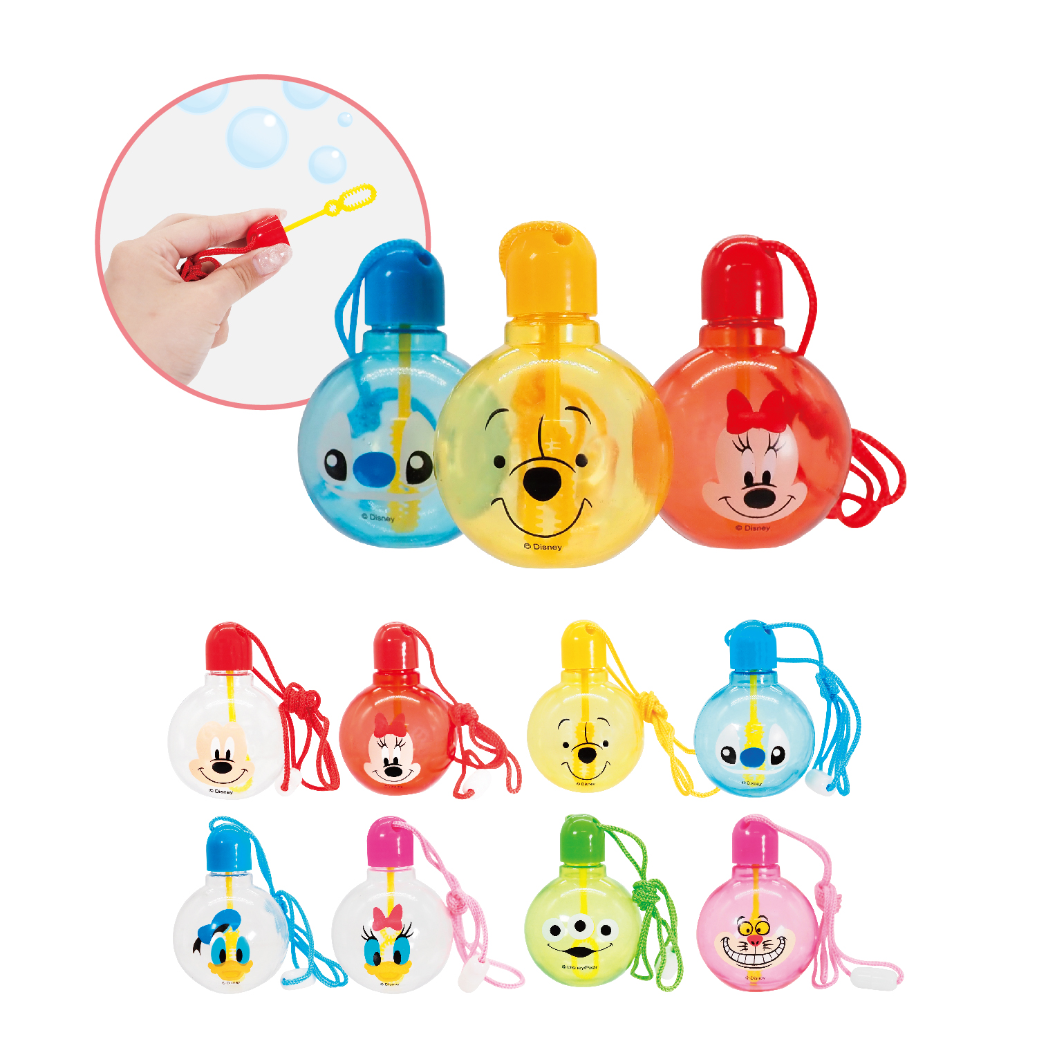 [玩具/レジャー] キャラクターしゃぼん玉ペンダント