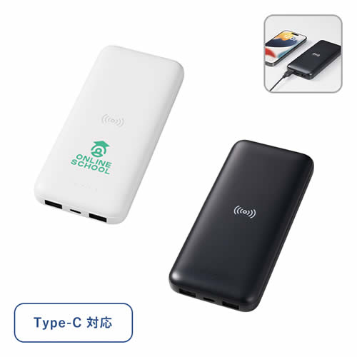 ワイヤレスシンプルモバイルチャージャー10000