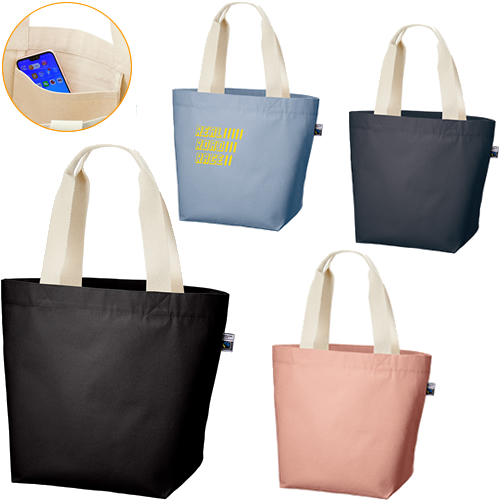 ＜アウトレット売切廃盤＞ フェアトレードコットンキャンバストート（Ｍ）内ポケット