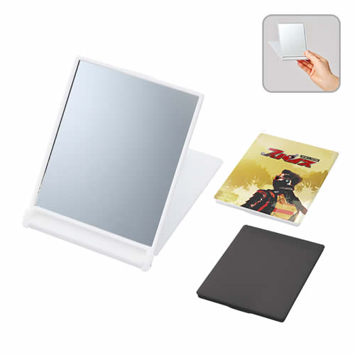 [鏡] 全面印刷できるマットスクエアミラー（M）