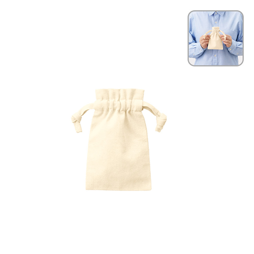 厚手コットンフリル巾着（SS）