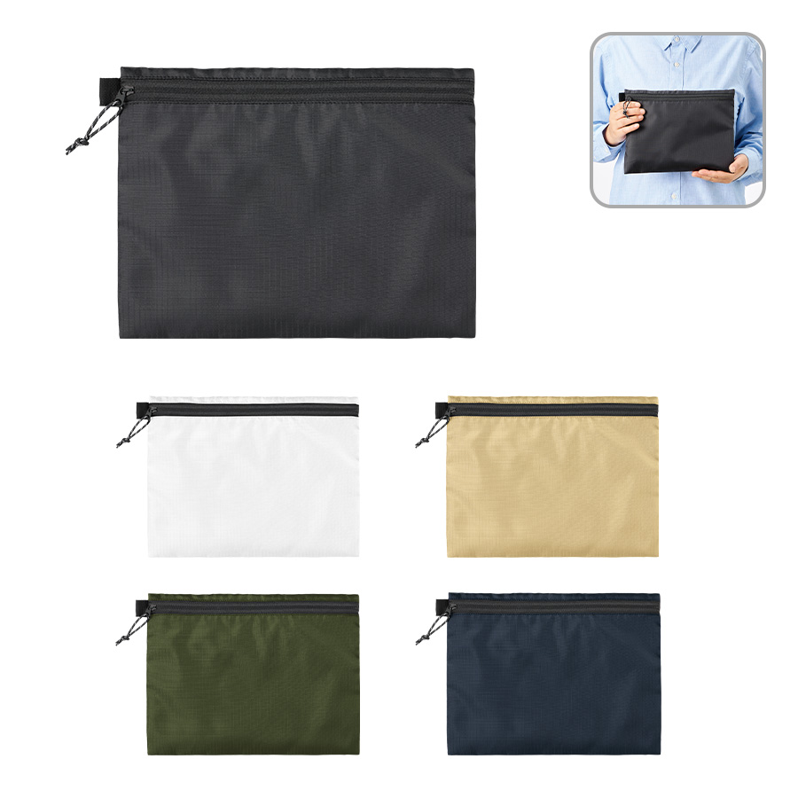 リップストップフラットポーチ（M）