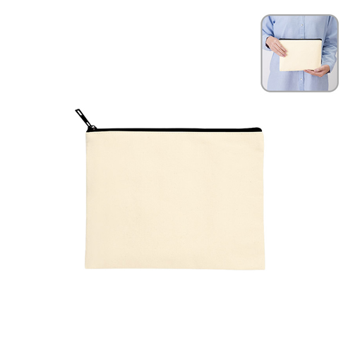 キャンバスフラットポーチ（M）