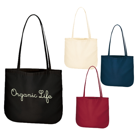 ＜アウトレット売切廃盤＞ 厚手コットンラウンドボトムバッグ(M)