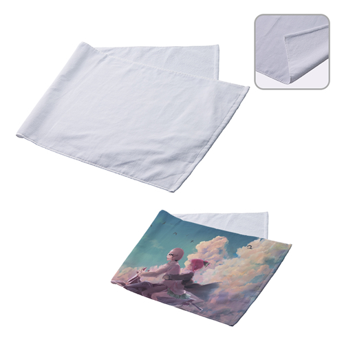 ＜アウトレット売切廃盤＞ [名入れタオル] プリントしやすいコットンシャーリングスポーツタオル