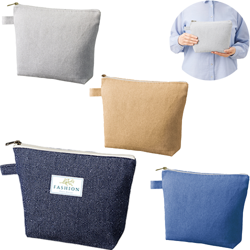 ＜アウトレット売切廃盤＞ シャンブリックキャンバスデイリーポーチ（M）