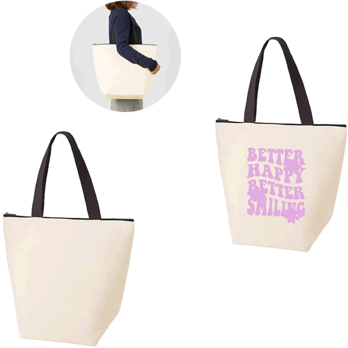 ＜アウトレット売切廃盤＞ オーガニックコットンバイカラー保冷トート（M）