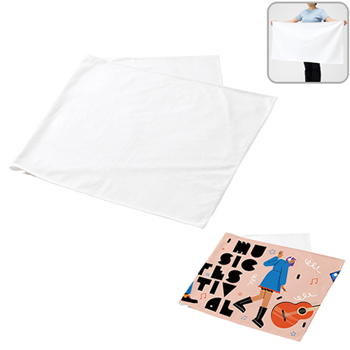 [名入れタオル] コットンWフェイス バスタオル 昇華転写対応