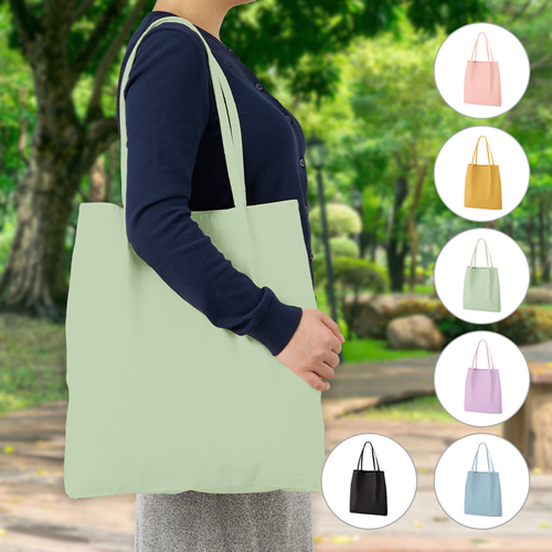 つまみハンドルキャンバストート