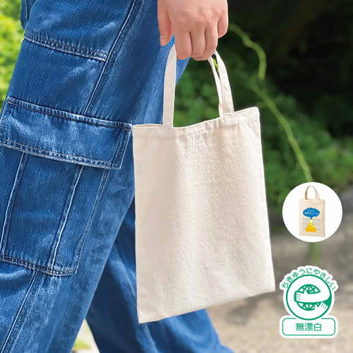 ライトキャンバスフラットバッグ（S）