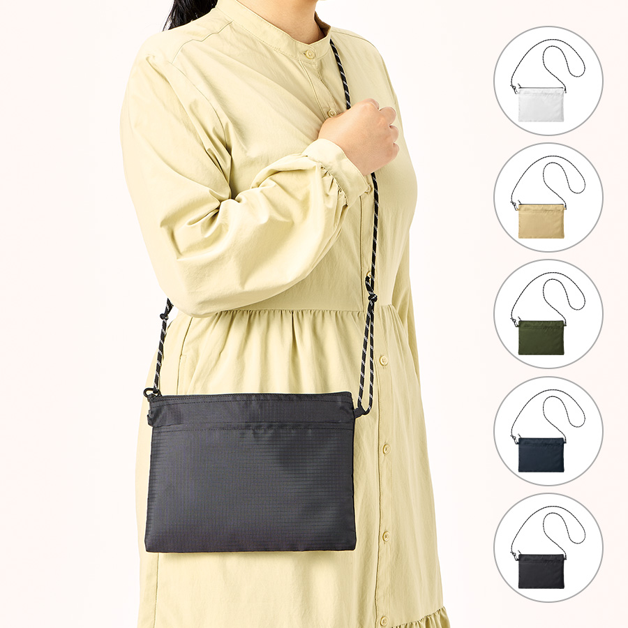 リップストップポケットサコッシュ