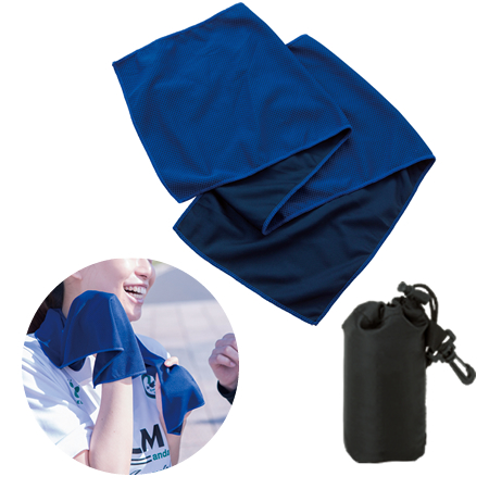 涼感マフラータオル（巾着付）