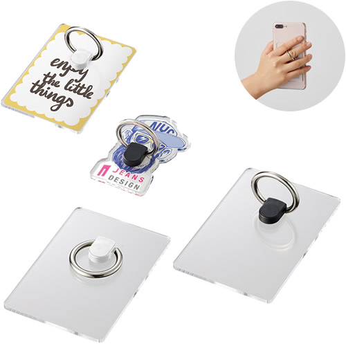 ＜アウトレット売切廃盤＞ レーザーカットできるモバイルリングホルダー ラージ