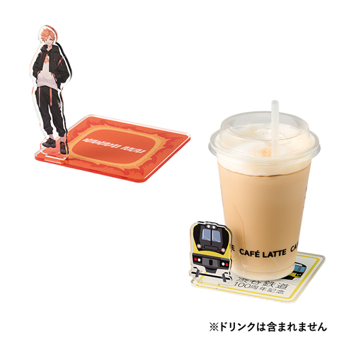 ＜名入れ代不要 印刷0円＞アクリルスタンドコースター