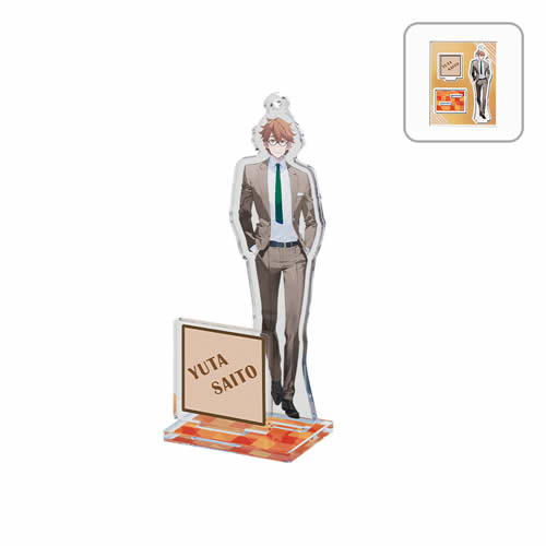 ＜名入れ代不要 印刷0円＞フレーム付きアクリルスタンドキーホルダー