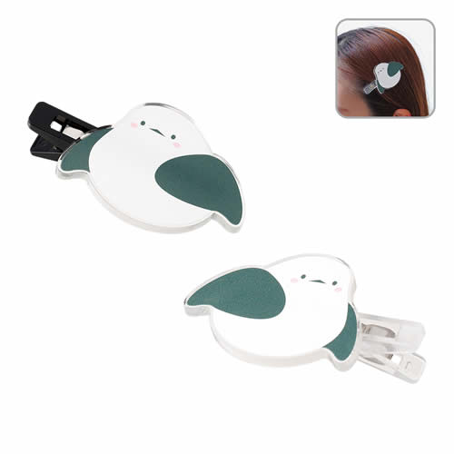 ＜名入れ代不要 印刷0円＞アクリルヘアクリップ