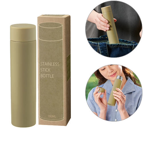 真空ステンレスサーマルスティックボトル180ml