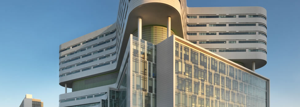 医療施設カテゴリの勝者：Perkins+Will、ラッシュ大学医療センター新病院タワー＜シカゴ＞